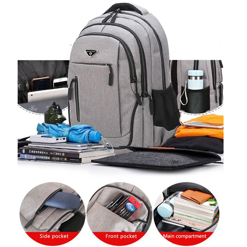 Large Capacity Backpack Men La - đánh giá và giá Laptop Backpack 15.6