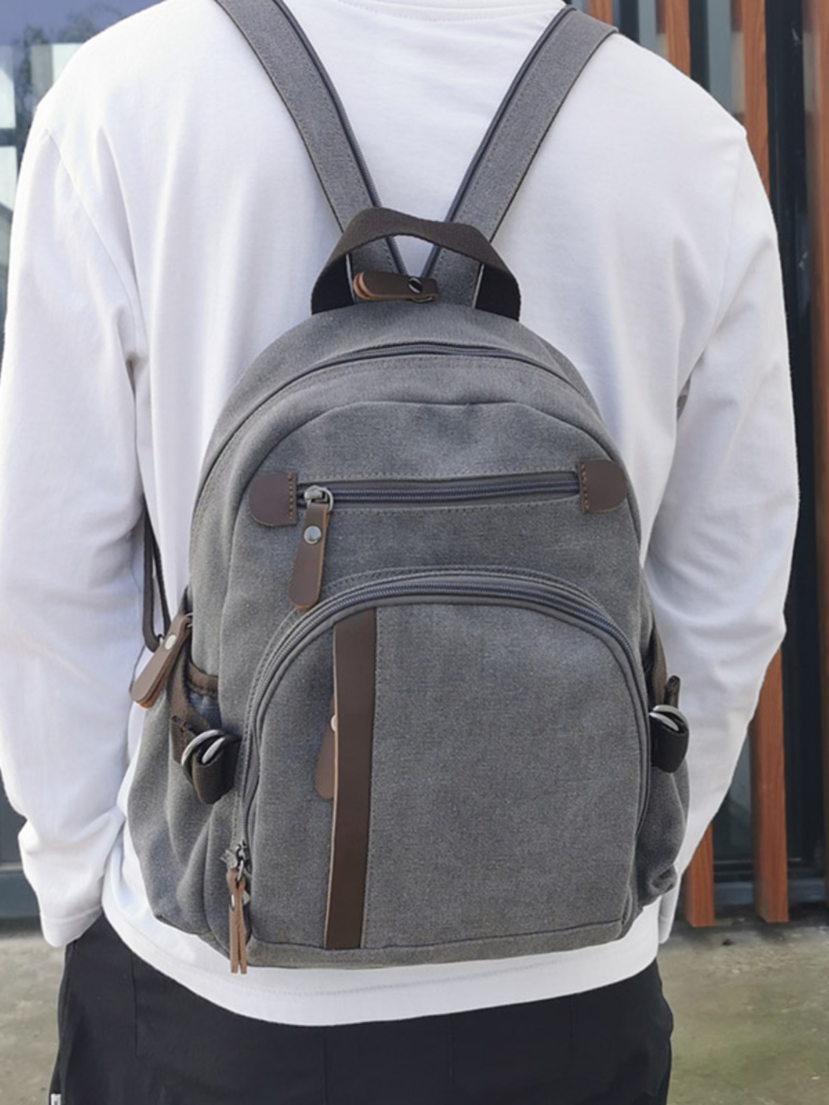 Small Canvas Backpack Leisure  - đánh giá và giá Canvas Backpack Casual