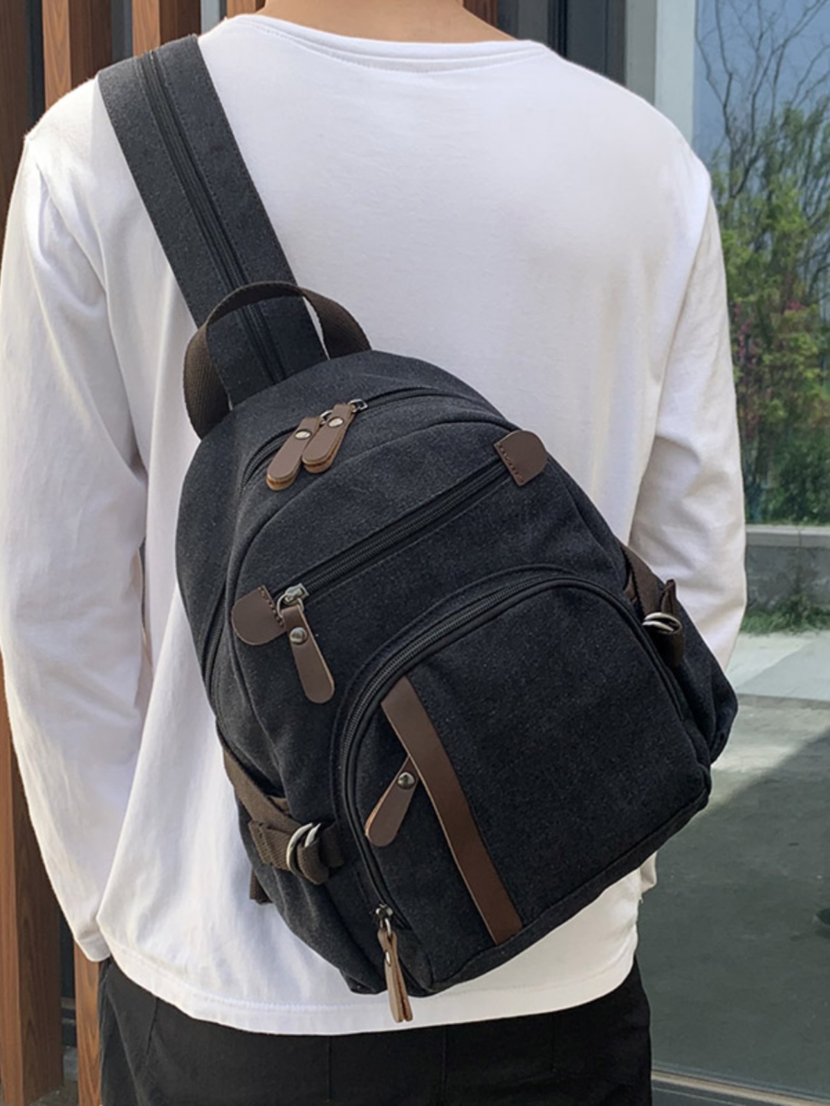 Small Canvas Backpack Leisure  - đánh giá và giá Canvas Backpack Casual