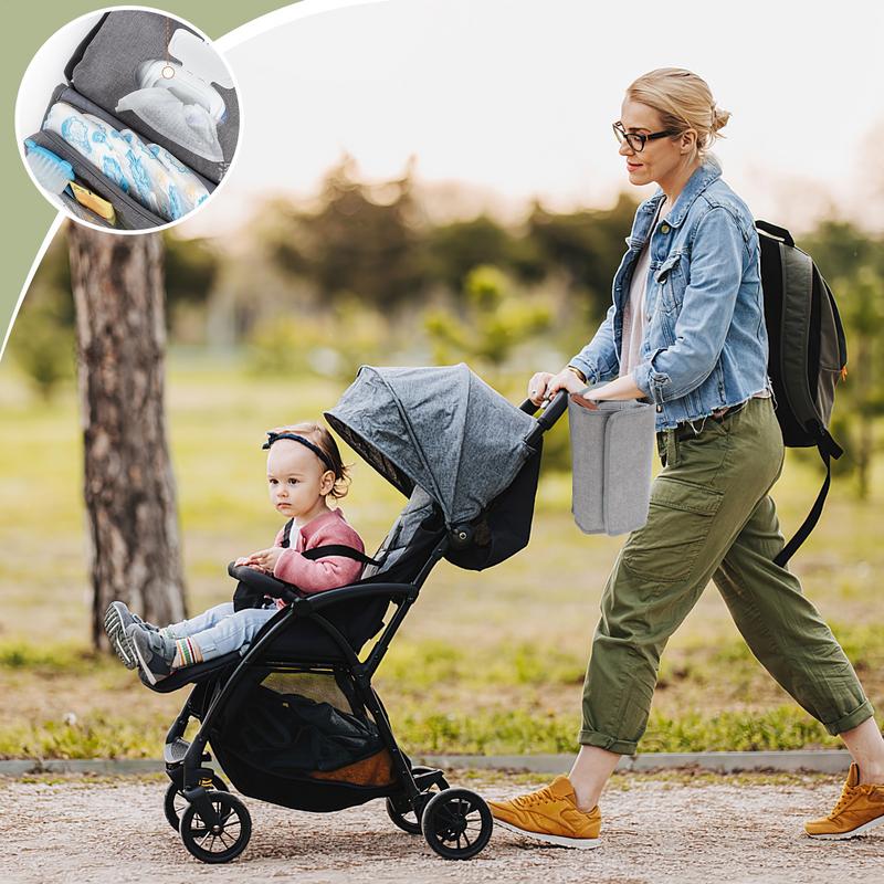 Small Diaper Pouch Foldable Po - đánh giá và giá Backpack Diaper Bag