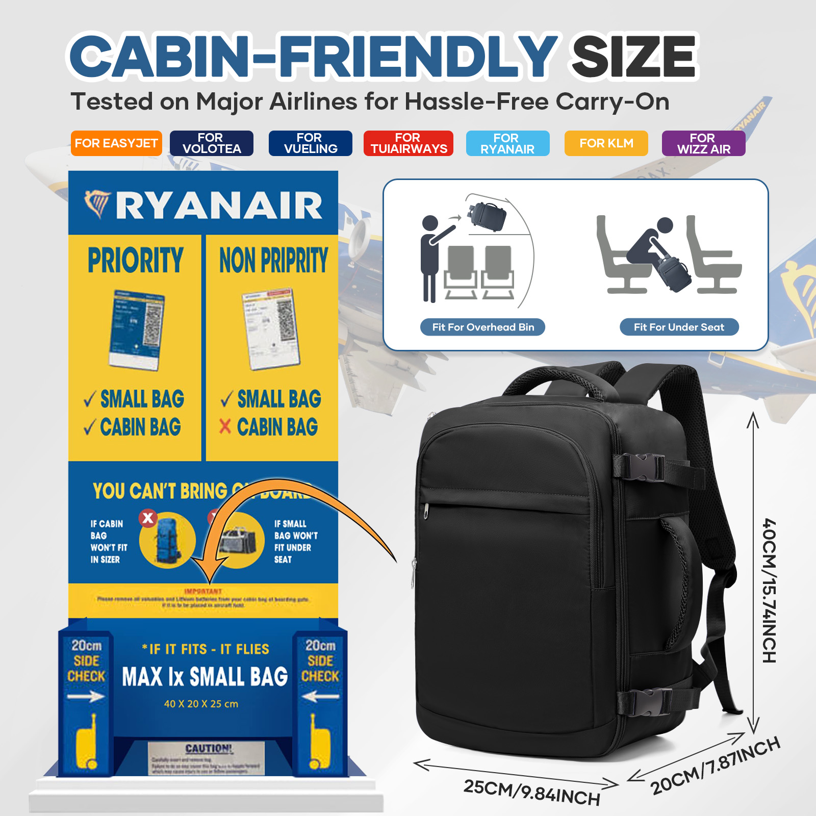Travel Backpack for Women Men, - đánh giá và giá Canvas Backpack Casual
